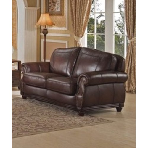 Heritage Leather Loveseat